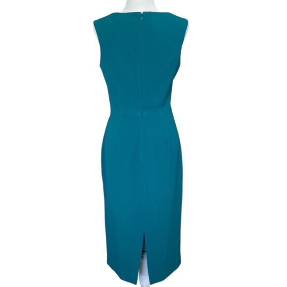 Dress the Population Women's Elle Sweetheart Neck Sheath Midi Dress Capri Medium - Picture 6 of 11